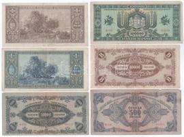 1945-1946. 500P-10.000BP (6xklf) T:F