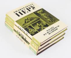 Jawaharlal Nehru: Glimpses of World History. 1-3. köt. Moszkva, 1975, Progress. Orosz nyelven. Kiadói egészvászon-kötés, kiadói papír védőborítóban. / In Russian language. Hardcover, with dust jacket.