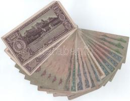 Vegyes 21db-os pengő bankjegy tétel T:F,VG