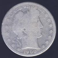 USA 1900S 1/2$ "Barber" T:3 RR!