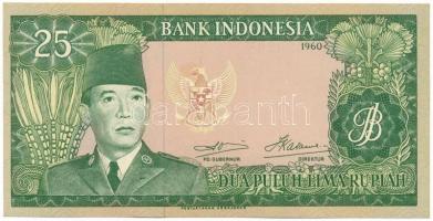 Indonézia 1960. 25R "DAB 070235" T:AU Indonesia 1960. 25 Rupiah "DAB 070235" C:AU Krause P#84b