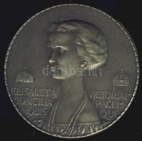 1916 Erzsébet királyné békemedál kitűző / Sissy peace-badge Br. T 2.