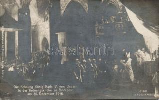 Budapest I. Mátyás templom IV. Károly megkoronázása 1916 (EB)