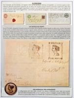 A világ első bélyege történetének német nyelvű tanulmányi anyaga, benne rengeteg cikk + 2 Fakszimile...