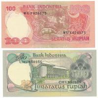 Indonézia 1977. 100R + 500R T:AU
Indonesia 1977. 100 Rupiah + 500 Rupiah C:UNC,AU
Krause P#116, P#...