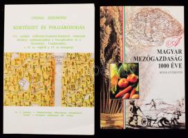 Vegyes könyvtétel, kertésztet és mezőgazdaságtörténeti témában, 3 db:

Magyarország Mezőgazdasága ...