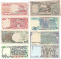 Indonézia 1964-2009. 8xklf bankjegy lot T:AU-F
Indonesia 1964-2009. 8xdiff banknotes lot C:AU-F