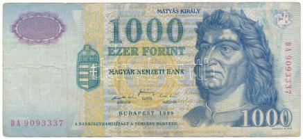 1999. 1000Ft "DA 9093337" T:F