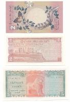 Ceylon 1974. 5R + 1977. 2R + 1979. 2R T:AU,XF
Ceylon 1974. 5 Rupees + 1977. 2 Rupees + 1979. 2 Rupe...
