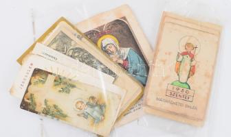 cca 1900-1950 Vegyes szentkép tétel