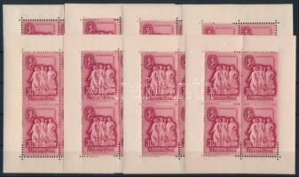 1948 Szakszervezet 8 db kisív (48.000)