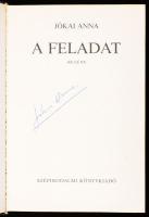 Jókai Anna: A feladat. ALÁÍRT! Bp., 1979, Szépirodalmi. Kiadói egészvászon kötés, papír védőborítóva...