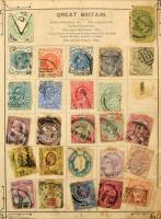 Stanley Gibbons 1919-ben vásárolt bélyegalbum kissé szétesett állapotban, benne több ezer bélyeg az egész világból kb. 1940-ig gyűjtve. Nagyon tartalmas de kissé rendetlen, türelmet és sok munkát igénylő anyag! Érdemes megnézni!