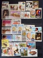 Romániából, a 70-80-as évekből származó kezdő gyermek amatőr gyűjtemény, rengeteg román és külföldi ...