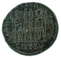 Római Birodalom 330-333. II. Constantinus / Thesszaloniki Follis (2,74g) T:AU,XF
Roman Empire / The...