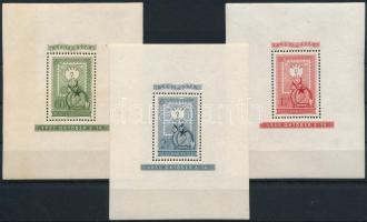 1951 80 éves a magyar bélyeg blokksor (51.000) (apró hibák / minor faults)