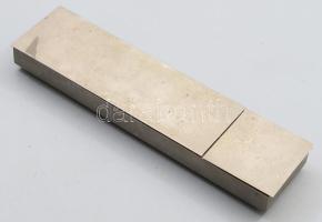 Régi tolltartó, fa betétes, 6x25 cm