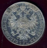 Ausztria/magyar verdejel 1865B 1Fl Ag T:2