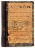 Morva Rezső: Cséplőgépek szerkezetének ismertetése, szakszerű kezelése és javítása. Bp., 1919, Révai. Újrakötött félvászon kötés, ráragasztva az eredeti borító, kopottas állapotban.