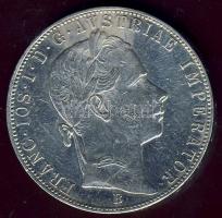 Ausztria/magyar verdejel 1865B 1Fl Ag T:2