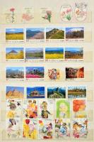 JAPÁN gyűjtemény gyűjtői hagyatékból 9 db főleg A4 vagy annál nagyobb berakóban a klasszikus időszaktól napjainkig, rengeteg sor, másodpéldányok, szép motívum kiadások, régi és modern kisívek, rengeteg bélyegzett másodpéldány. Nagyon magas katalógus érték! Rendkívül tartalmas anyag! / Huge Japanese collection in 9 stockbooks from the classics to modern issues, lot of sets, duplicates, tematic issues, old and modern mini sheets etc. Very high catalog value!