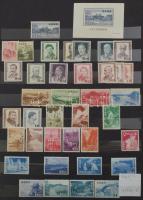 JAPÁN gyűjtemény gyűjtői hagyatékból 9 db főleg A4 vagy annál nagyobb berakóban a klasszikus időszak...