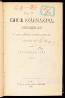 Az ember származása. Sidney Herbert Laing "A megczáfolt darwinismus" czímű tanulmánya után fordítva. Pest, 1872, Szent István-Társulat. + Hasznos és kártékony állatainkról kézikönyv. Bp., 1874, Szent István-Társulat. Félvászon kötés, kopottas állapotban.