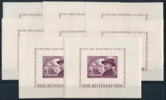 1950 Bélyegnap Bem 8 blokk (96.000)