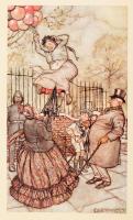 Barrie, J. M.: Peter Pan in Kensington Gardens. Illustrated: Arthur Rackham. London, 1906, Hodder &a...