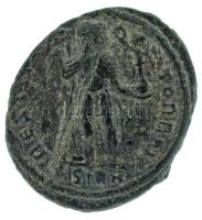 Római Birodalom 364-375. I. Valentinianus / Sirmium AE3 bronz (2,69g) T:XF,VF Roman Empire 364-375. Valentinianus I / Sirmium AE3 bronze "DN VALENTINIANVS P F AVG / RESTI[TV]-TOR REIP - ASIRM" (2,69g) C:XF,VF RIC IX 6a