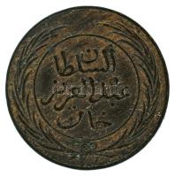 Tunézia 1865. (1281) 1/2kh Cu "Abdülaziz és III. Mohamed" T:XF
Tunisia 1865. (1281) 1/2 K...