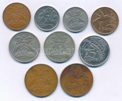 Trinidad és Tobago 1966-1994. 1c-25c (9db, 8xklf) T:AU-VF
Trinidad and Tobago 1966-1994. 1 Cent - 2...