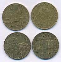 Ausztria 1983-1994. 20Sch Al-Ni-bronz (4xklf) T:XF,VF
Austria 1983-1994. 20 Schilling Al-Ni-bronz (...