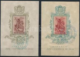 1939 Bethlen-blokkpár alkalmi bélyegzéssel (10.000)