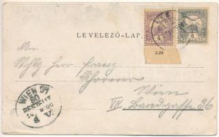 1900 Dévényújfalu, Theben-Neudorf, Devínska Nová Ves (Pozsony, Bratislava); utcaképek, Római katolik...