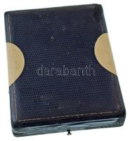 Berán Nándor (1889-1965) 1935. "Budapesti Egyetemi Gyorsíró Egyesület" bronz díjplakett, &...