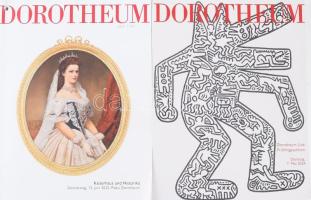 Dorotheum 2 darab árverési katalógus, Császári ház tárgyai és vegyes régiségek témában, 2024-2025