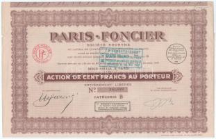 Vegyes 18db-os külföldi részvény és kötvény tétel, közte: Franciaország / Cholet 1895. "Société...