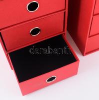 2 darab asztali tároló, jó állapotban, 8 fiókkal, 31x17 cm