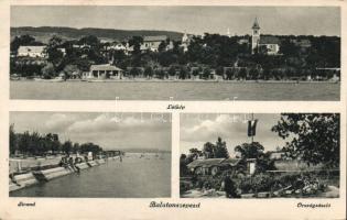 Balatonszepezd Országzászlóval és stranddal (EK)