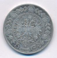 Ausztria 1909. 5K Ag "Ferenc József" T:VF,F patina Austria 1909. 5 Corona Ag "Franz Joseph" C:VF,F patina Krause KM#2813