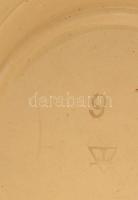 Német fém fedeles sörös korsó, jelzett, hibátlan, m: 27 cm