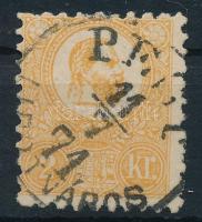 1871 Kőnyomat 2kr hibátlan bélyeg "PEST LIPÓTVÁROS" (25.000) Sign: Gebr. Senf