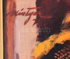 Weintrager Adolf (1927-1987): Őszi csendélet. Olaj, farost, jelezve balra fent, hátoldalán címkén We...