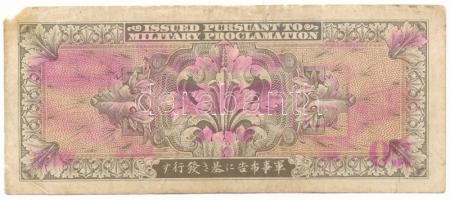 Japán / Szövetséges Katonai Parancsnokság DN(1945) 20Y "B-note" T:VG, pici anyaghiány
Jap...
