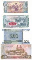 Észak-Korea 1978. 1W + 5W + 1992. 100W + 2005. 200W T:UNC,AU
North Korea 1978. 1 Won + 5 Won + 1992...