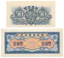 Észak-Korea 1947. 50ch + 1959. 50ch T:AU,XF
North Korea 1947. 50 Chon + 1959. 50 Chon C:AU,XF
Krau...
