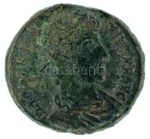 Római Birodalom 367-375 / II. Constantius / Siscia / AE3 bronz (2,72g) T:XF Roman Empire 367-375 / Constantius II / Siscia / AE3 bronze "DN CONSTAN-TIVS PF AVG - A / FEL TEMP REPARATIO - BSIS symbol" Emperor in military dress standing on galley moving left, holding Phoenix and labarum. Victory sitting at the stern, steering the ship (2,72g) C:XF RIC VIII 237