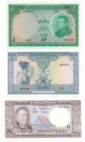 Laosz DN(1962-1976) 5K + 10K + 100K T:UNC,AU Laos ND(1962-1976) 5 Kip + 10 Kip + 100 Kip C:UNC,AU Krause P#9, P#10, P#16