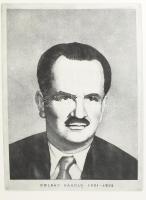 Jelzés nélkül: Kolbay Károly portréja. Rézkarc, papír, jelzés nélkül, 39,5x29 cm